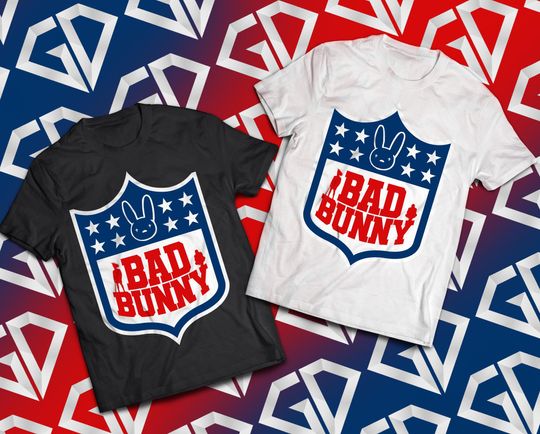 Discover Logo Inspiration Bad Bunny Png 1 file Super Bowl LX PNG Download | Shirt Bad Bunny | Super Bowl Merch | Digital Art | Graphic File DTF