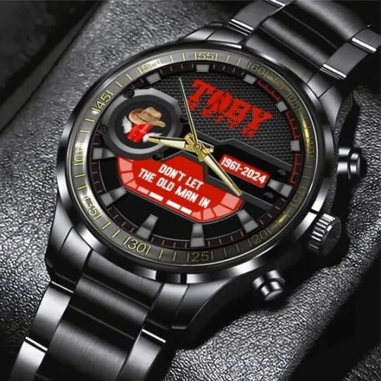 Discover Toby Keith Black Stainless Steel Watch
