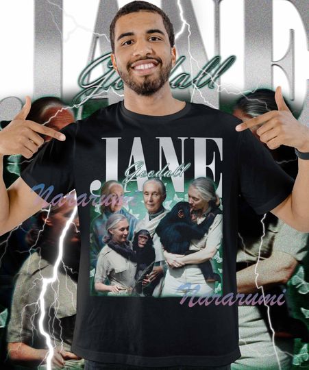 Discover Jane Goodall Memorial Unisex T-shirt, Remember Jane Goddall, Thank You Jane, What you do makes a difference, Rip Jane Goodall