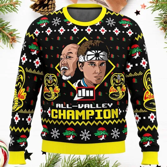 Discover Karate Kid Christmas Ugly Christmas Sweater