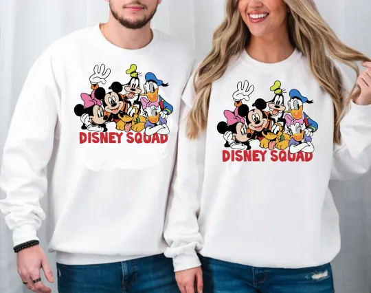 Discover Disney Squad Jumper, Disney Family Trip 2025 Sweatshirt, Family Matching Top