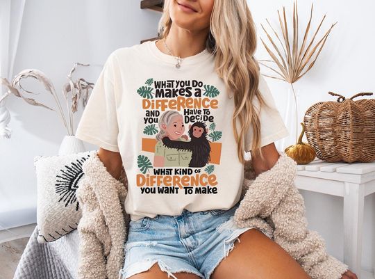 Discover Comfort Colors Jane Goodall Shirt, Jane Goodall Tshirt, Remember Jane Goddall Shirt