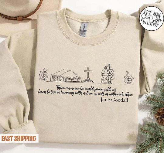 Discover Jane Goodall Shirt, Jane Goodall Tshirt, Remember Jane Goddall, Thank You Jane, Jane Goodall Lover, Rip Jane Goodall
