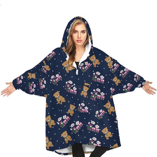 Rumis Choo Choo Blanket Hoodie, Kpop Demon Hunters Hoodie With Pocket, Huntrix Rumi Choo Choo Oversized Hoodie, Rumi Cosplay Hoodie