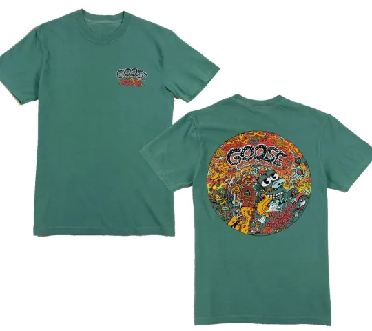 Discover Goose MSG 2025 Concert Reprint Double Sided T-Shirt