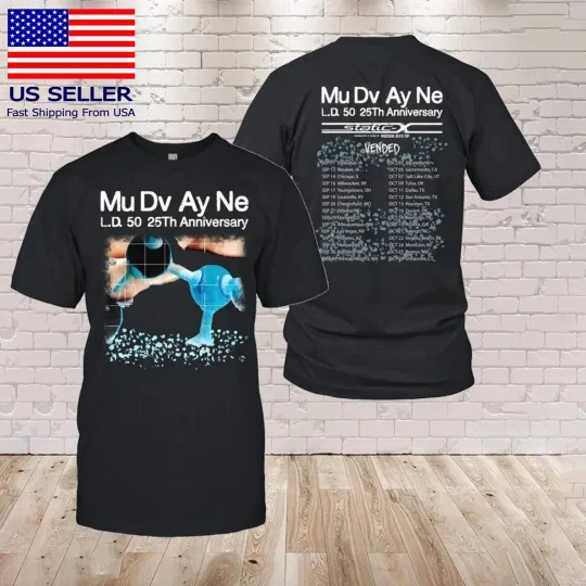 Discover Mudvayne 25th Anniversary 2000-2025 T-Shirt, Fan Gift