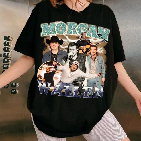 Discover Wallen Western Shirt If I'm The Problem Tour 2025 Retro Music Tour Country Music