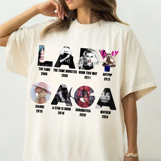 Discover Ld ga The Mayhem Ball 2025 Tour T-Shirt