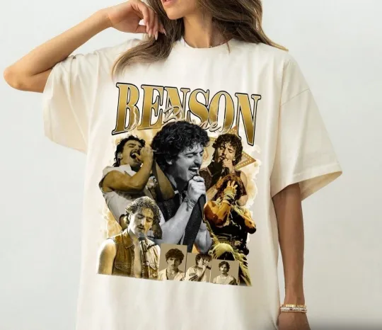 Discover Benson Bone World Tour Tee Benson Boone 2025 Concert Shirt America Heart Tour
