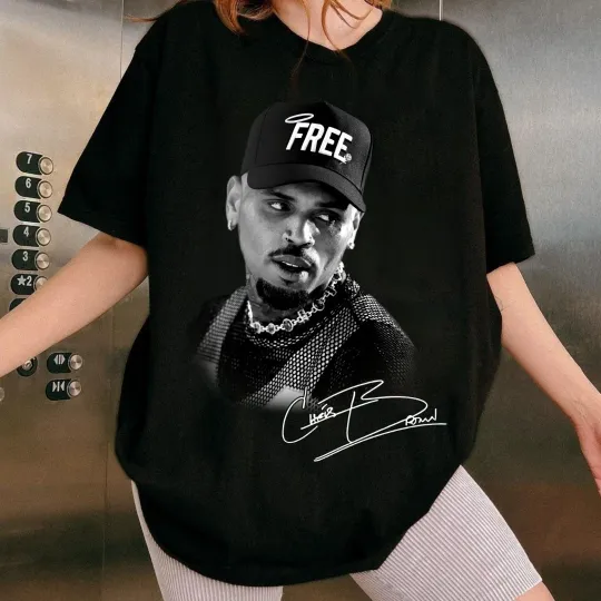 Discover Chris Brown T-Shirt Breezy Bowl Merchandise for Fans