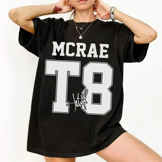 Discover Tate McRae T8 Tour T-Shirt Song Tour Merchandise