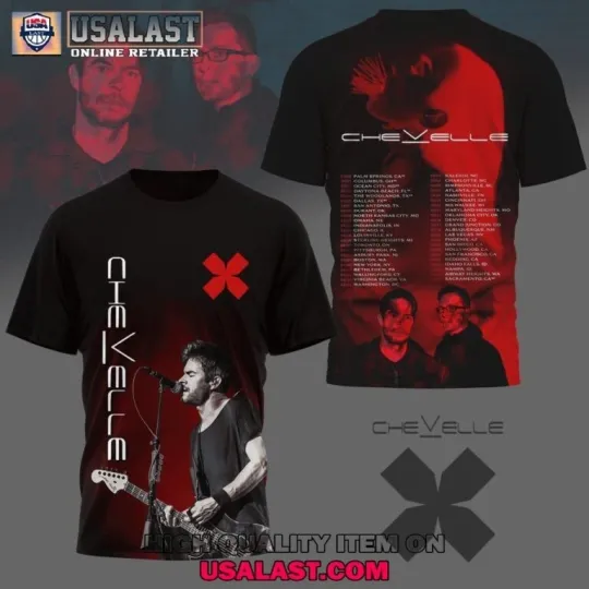 Chevelle 2025 World Tour 3D Shirt