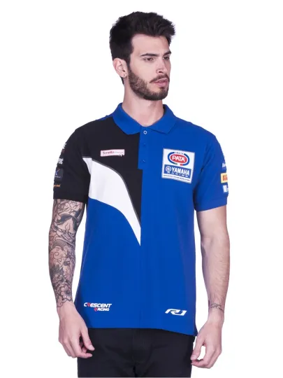 Official Crescent  Yamaaha Pata Racing Team Polo Shirt, Gift for Fan, Motor.GP Merch