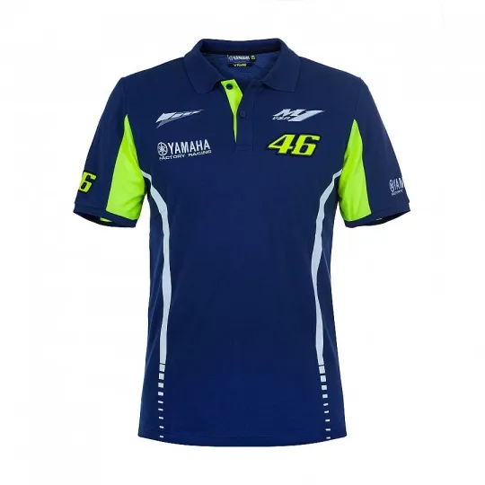 Discover VR46 Official Valentino Rossi Yamaha Mans Polo - YDMPO 272209