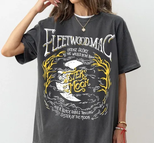 Discover Fleetwood Mac Rumours Band T-Shirt Retro Music Stevie Nicks Tee