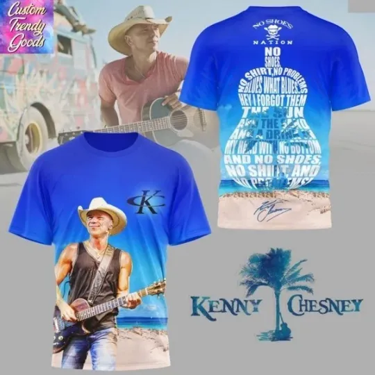 Discover K Ches No Shoes Nation 3D T-Shirt