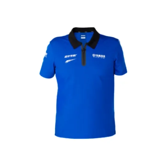 Discover Yamaha Paddock Blue Polo Shirt For Men Original Hull