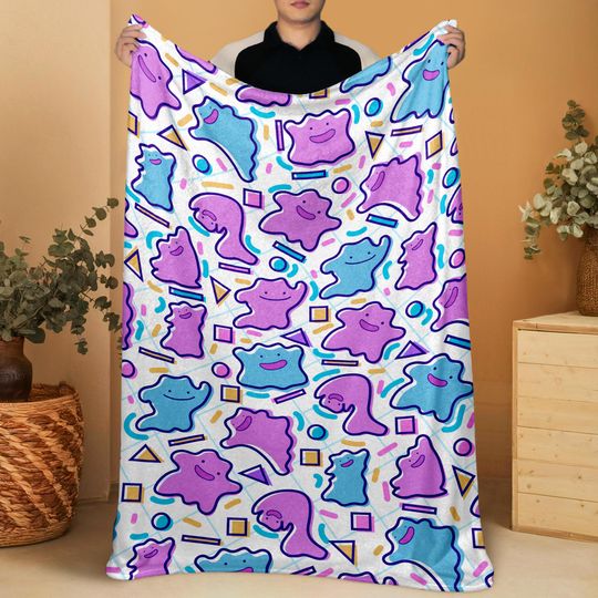 Discover Ditto Fleece Blanket Home Decor Throw Blanket Bedroom Decor Baby Blanket Sleep Ditto Blanket Gifts