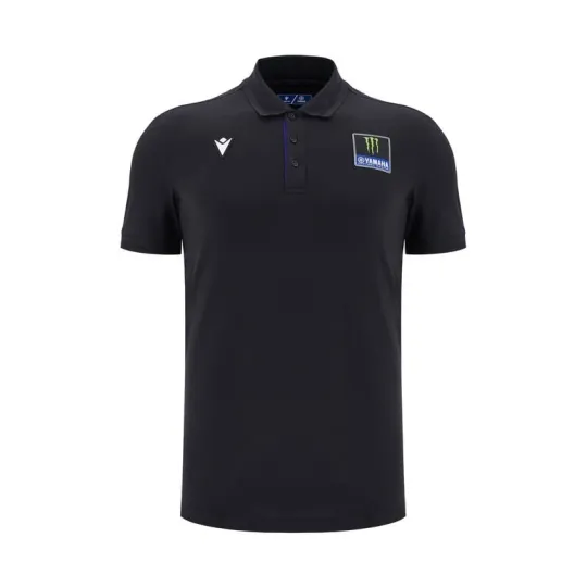 Discover Yamaha MotoGP Factory Racing – POLO COTTON TRAVEL SHIRT - MACRON - 2025