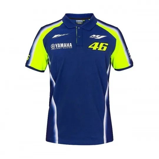 Discover moto gp Valentino Rossi VR46 Dual Yamaha Mans Polo shirt YDMPO314009 size XS