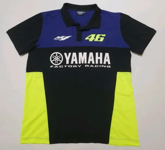 Discover Yamaha Valentino Rossi VR46 Polo T-Shirt XXL