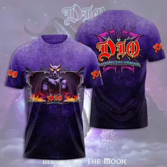 Discover SALE Heavy Metal Rock Dio Band 3D Print T-shirt