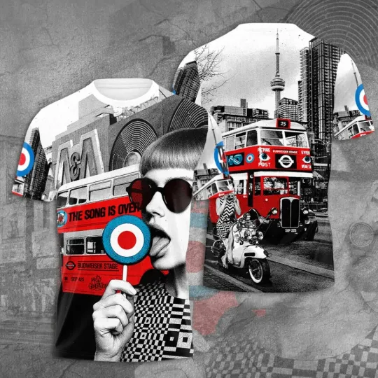 The Who 3D Tshirt The Song Is Over Tour 2025 T-shirt Fan Gift