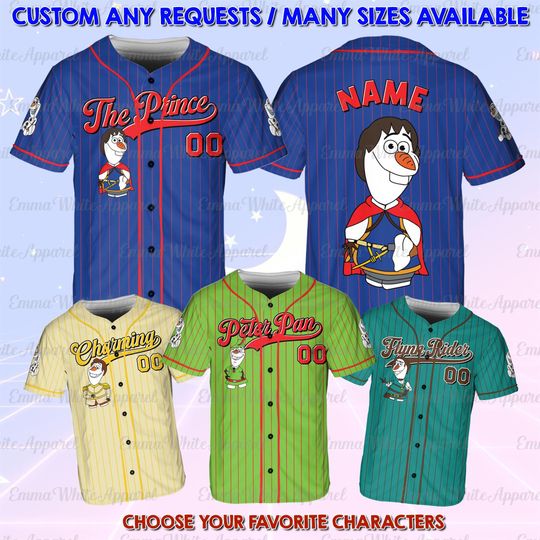 Discover Disney Frozen Olaf Cosplay Prince Shirt, Disney Olaf Prince Costume Jersey, Disney Prince Characters Shirt, Funny Frozen Olaf Prince Shirt