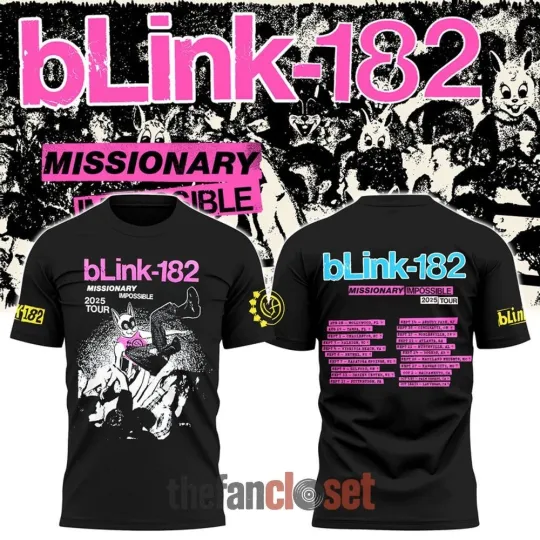 Discover B182 Missionary Impossible 2025 Tour Premium Shirt
