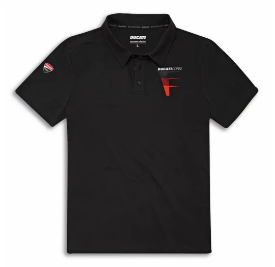 Discover DUCATI SPEED BLACK POLO SHIRT XXL 987710767
