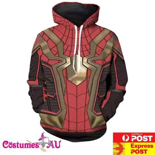 Discover Men's Spider-Man No Way Home 3D Printed Hoodie Pullover Jumper