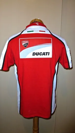 Discover 2014 Ducati Motogp Team Issues Only Polo Shirt, Andrea Dovizioso / Cal Crutchlow
