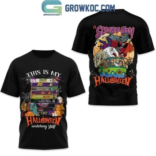 Scooby-Doo Halloween This Is My Watching Shirt 3D Shirt
