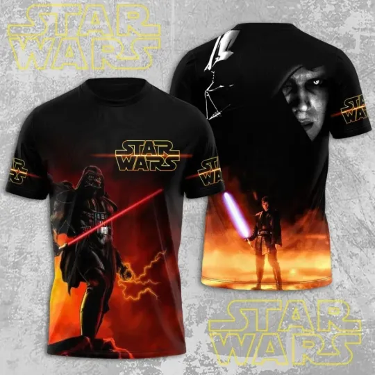 Discover Star Wars 3D Tshirt Full Size Gift Halloween For Friend