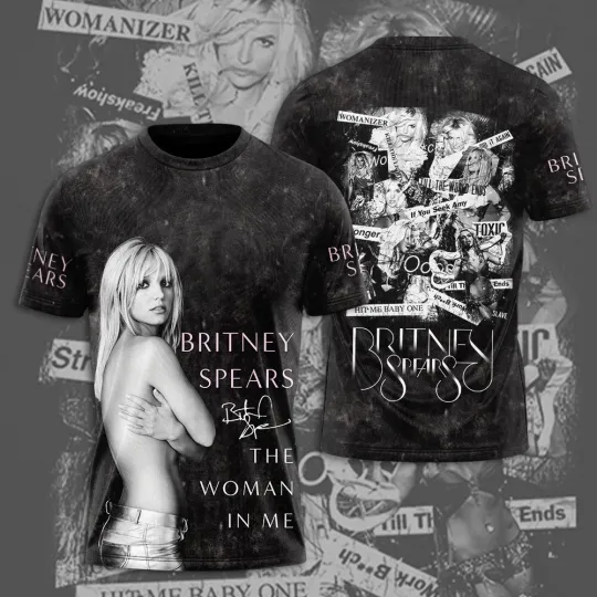Britney Spears 3D Shirt All Size Gift For Fan