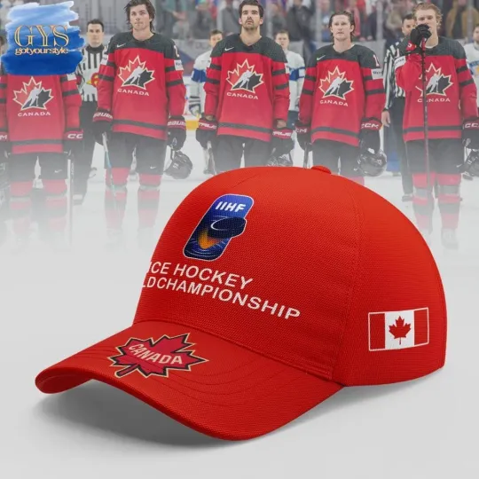 Canada Ice Hockey World Championship 2025 Hat Cap