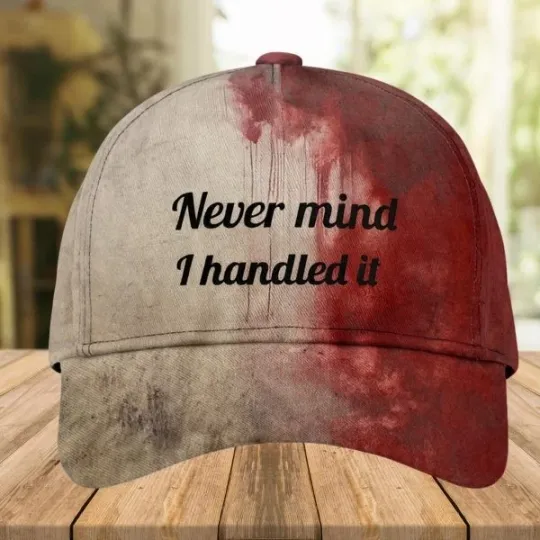 Discover Halloween Never Mind I Handled It Printed Classic Cap Hat