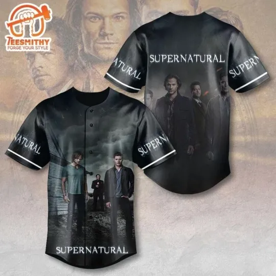 Discover Supernatural Baseball Jersey Gift For Fan Full Size