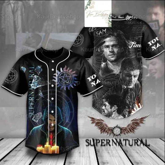 Supernatural Sam Winchester Shirt, Supernatural Baseball Jersey
