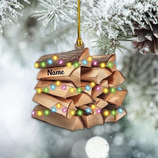 Discover Personalized Arborist Christmas Ornament, Tree Trimmer Ornament Gift, Tree Cutter Ornament, Logger Ornament, Tree Surgeon Gift TD-1104-BC9I