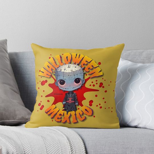 Discover HALLOWEEN MEXICO: Limited Edition Halloween 2025 Merch #10 Pillow