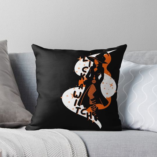 Discover Halloween Treat: Lick a Witch Pillow