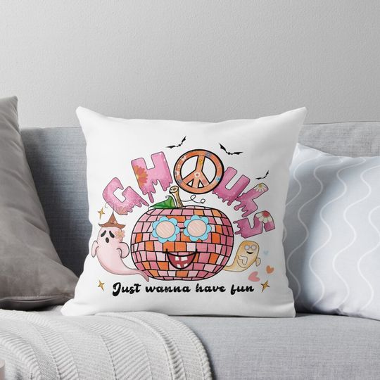 Ghouls Just Wanna Have Fun Sublimation Pillow