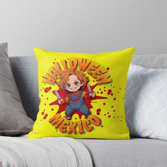 Discover HALLOWEEN MEXICO: Limited Edition Halloween 2025 Merch #9 Pillow