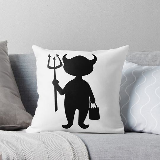 Discover Child Trick Or Treating Funny Halloween Trick Or Treat Pillow