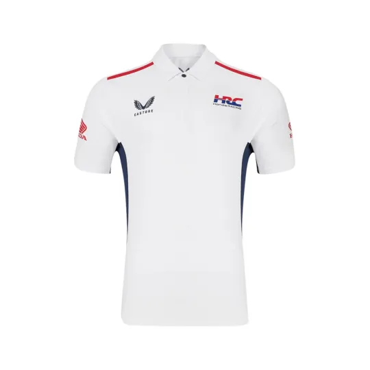 Discover Honda Racing Polo Shirt Castore Men's Moto GP Logo Top - New