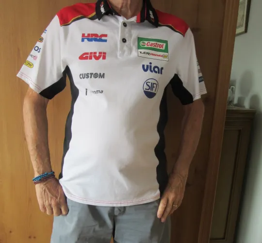 Discover HRC Honda Official Product Castrol LCR Mens Large Polo Shirt Crutchlow 35 MotoGP