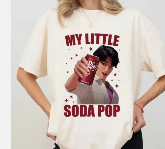 Discover Jinu Dr Pepper Shirt, My Little Soda Pop Jinu Shirt, Saja Boys Shirt