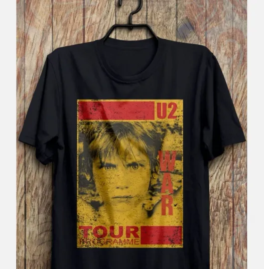 Discover U2 War Tour 80s T-Shirt, U2 Tshirt, U2 Band Tee, Classic Rock, Unisex Tee
