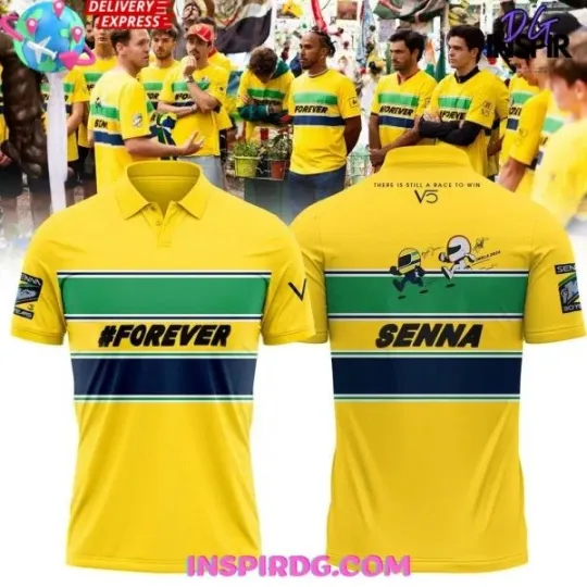 Discover Forever Senna Monaco F1 Set Polo Shirt